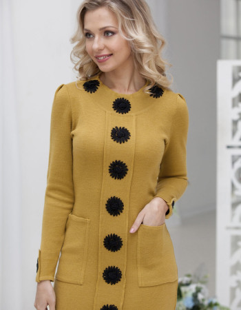 Платье 'Golden oсhre'
