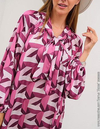 Платье 'Лорея' розовое женское