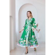 Платье "Нателла" зеленое