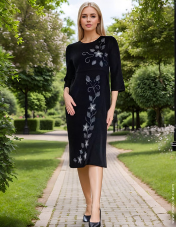 Платье 'Валерия' черное