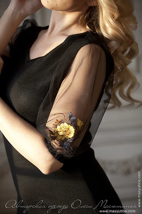 Платье "Yellow rose"