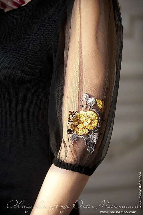 Платье "Yellow rose"