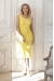 Платье "Желтая земляника"