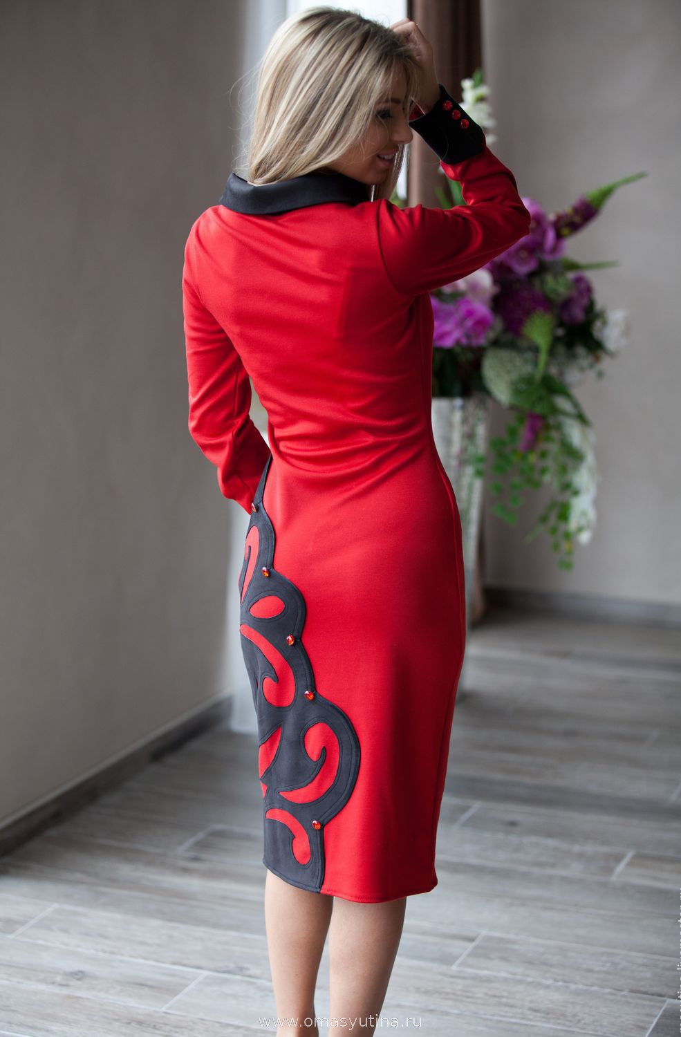 Платье "Художница" red Платье "Художница" red